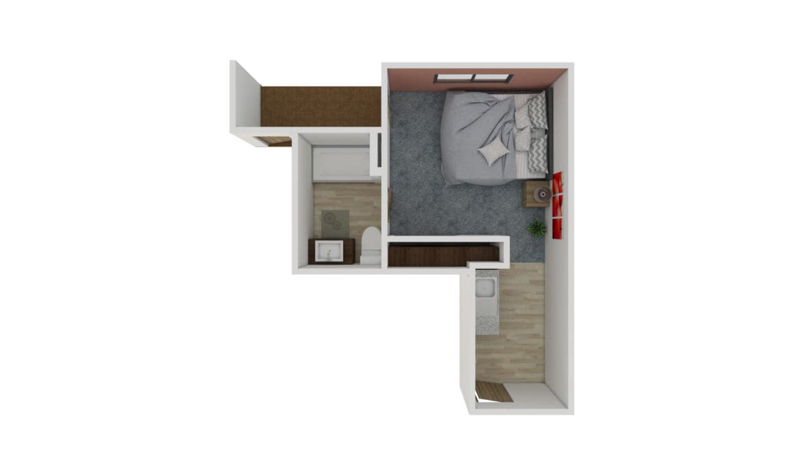 Studio floor plan